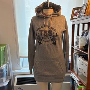 Triple Five Soul Heather Gray Graphic Hoodie